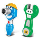 CAT Buildin' Crew Tool Team Kids Toy Hammer & Scottie Screwdriver/Ronnie Wrench & Sammy Socket