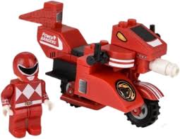 Hasbro Mighty Morphin Power Rangers 50 Piece Battle Bike Construction Sets