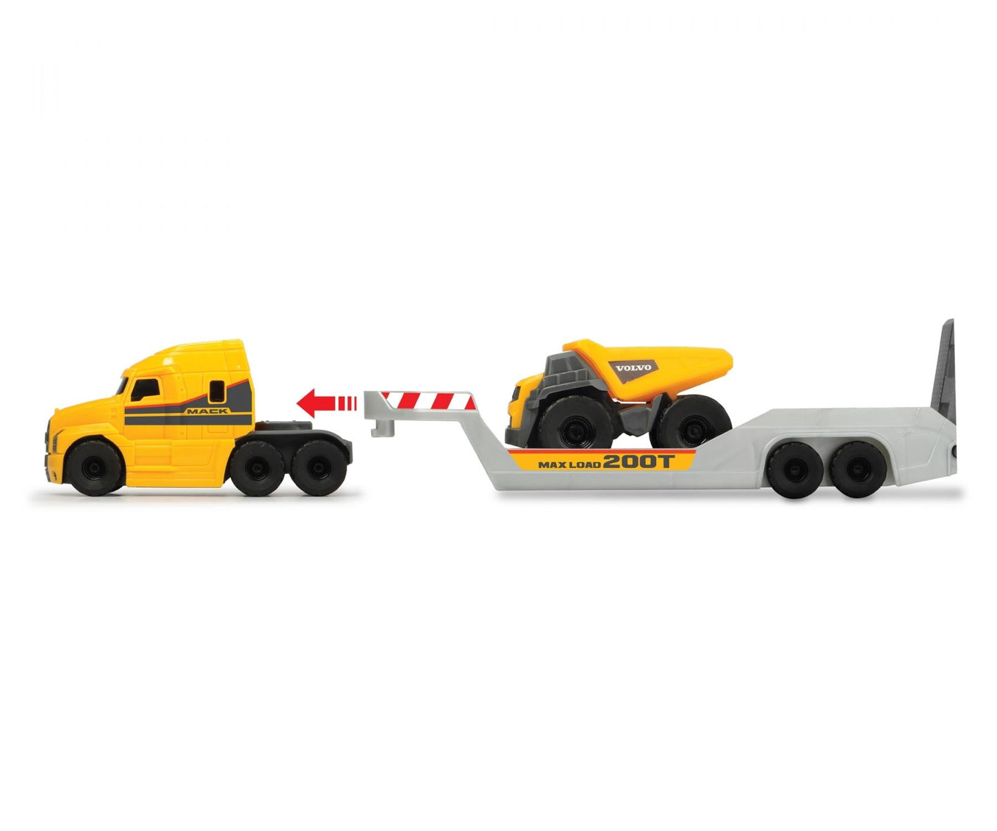Dickie Toys Mack Micro Builder Construction Truck Set