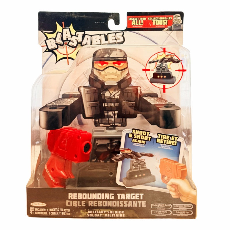 Blastables Rebounding Target Game Cible Rebondissante Military Soldier