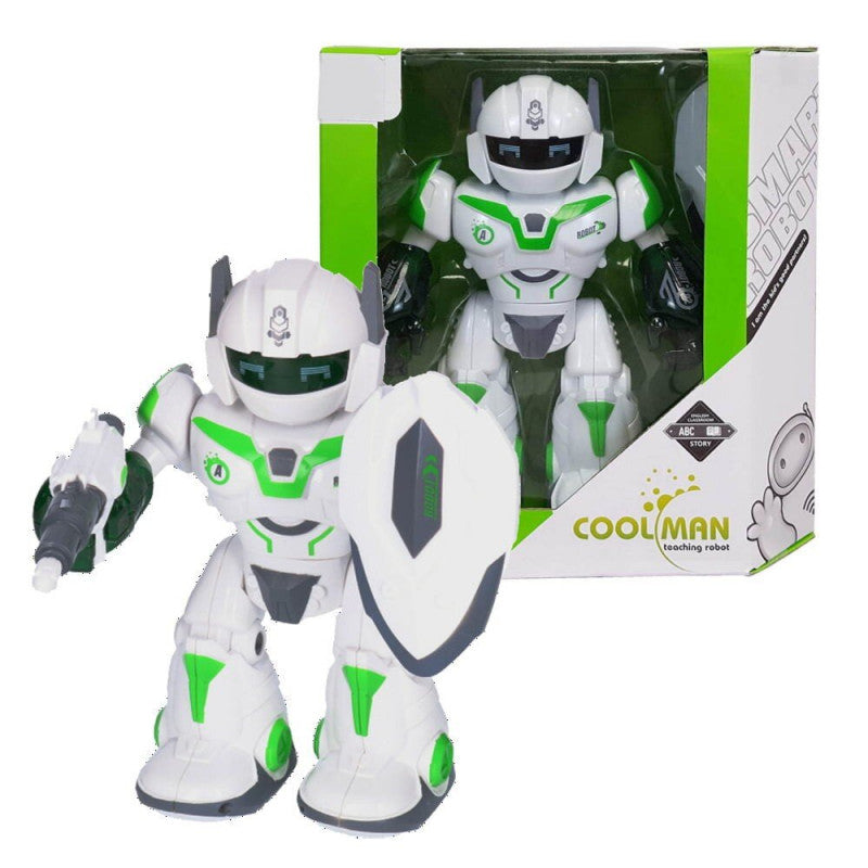 Cool Man Remote Control 360 Spinning Walking Teaching Robot