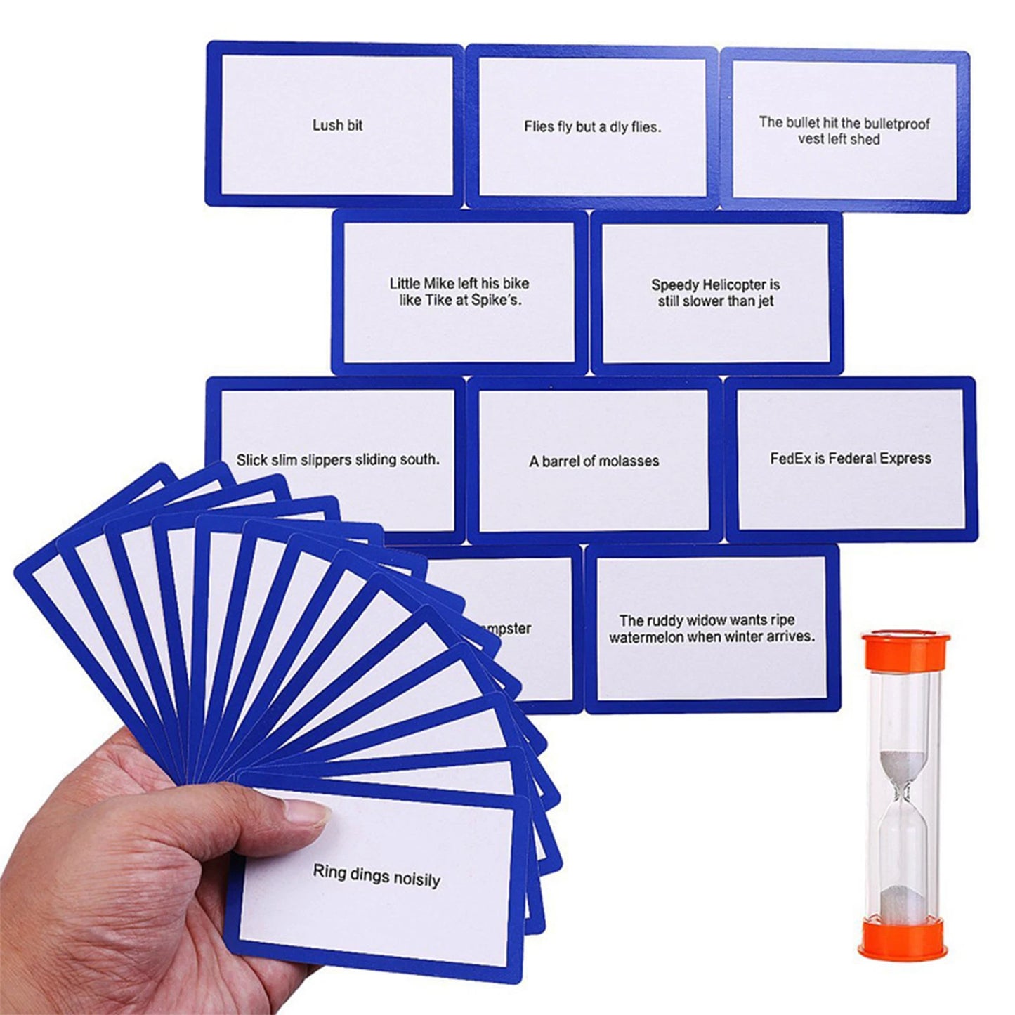 Speak Out Board Game (w 10 Mouthpieces) Mouthpiece Challenge 16+