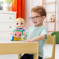 Cocomelon Peek a Boo JJ Cuddly Interactive Plush with Sounds and Phrases (No Box)
