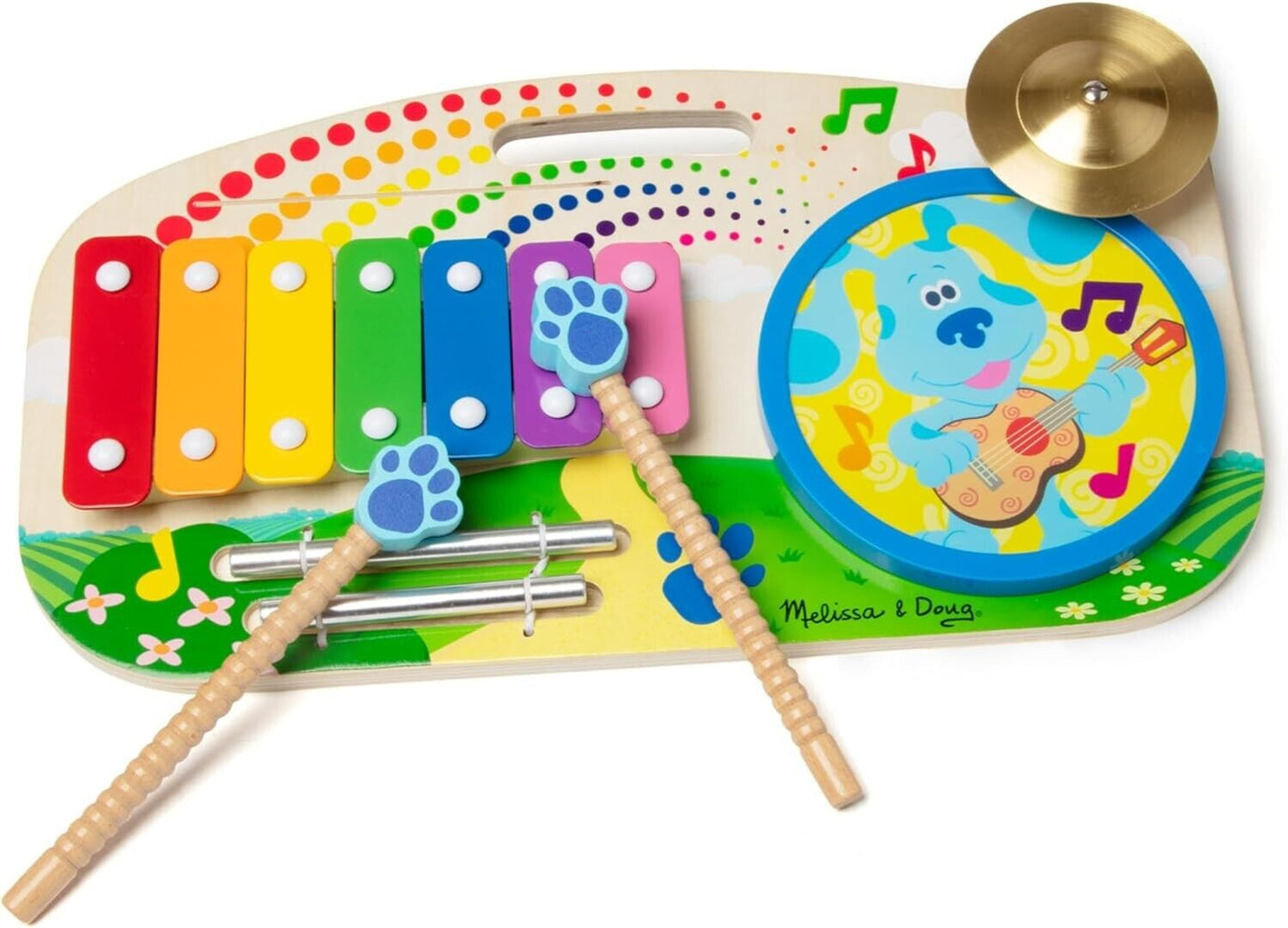 Melissa & Doug Blue's Clues & You Music Maker Wooden Board 2+