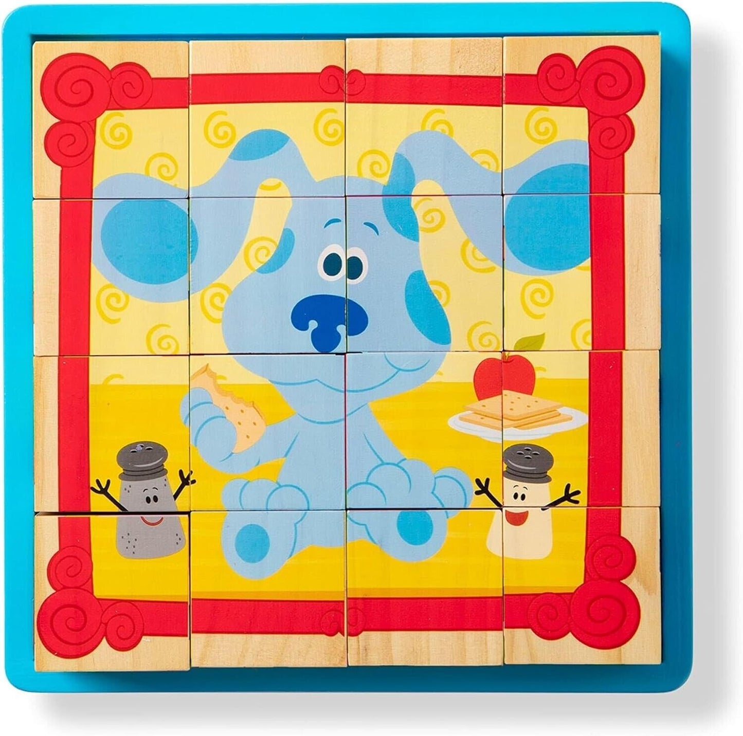 Melissa and Doug Blue's Clues & You! Cube Puzzle 16 pieces 3+