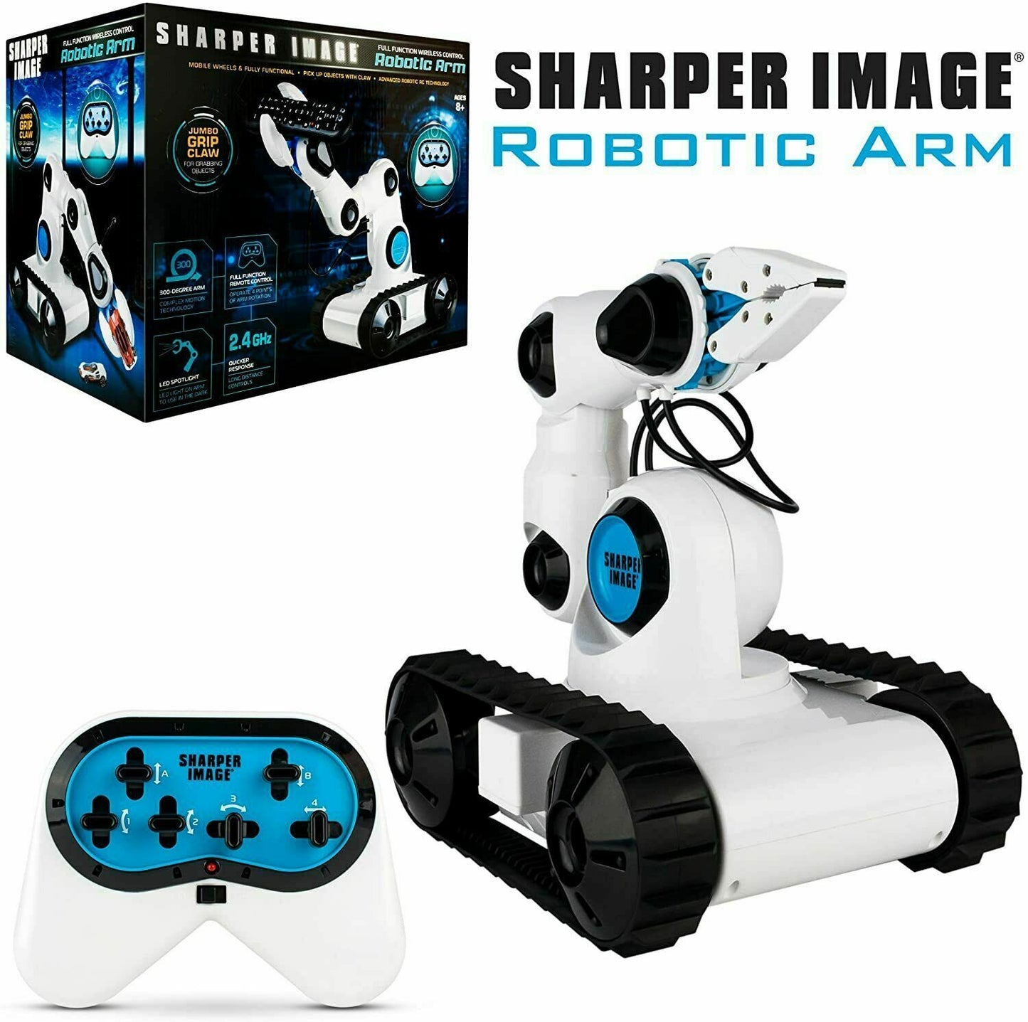 Sharper Image Full Function Wireless Control Robotic Arm