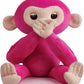 Fingerlings HUGS - Bella (Pink) Monkey Advanced Interactive Plush Baby Pet