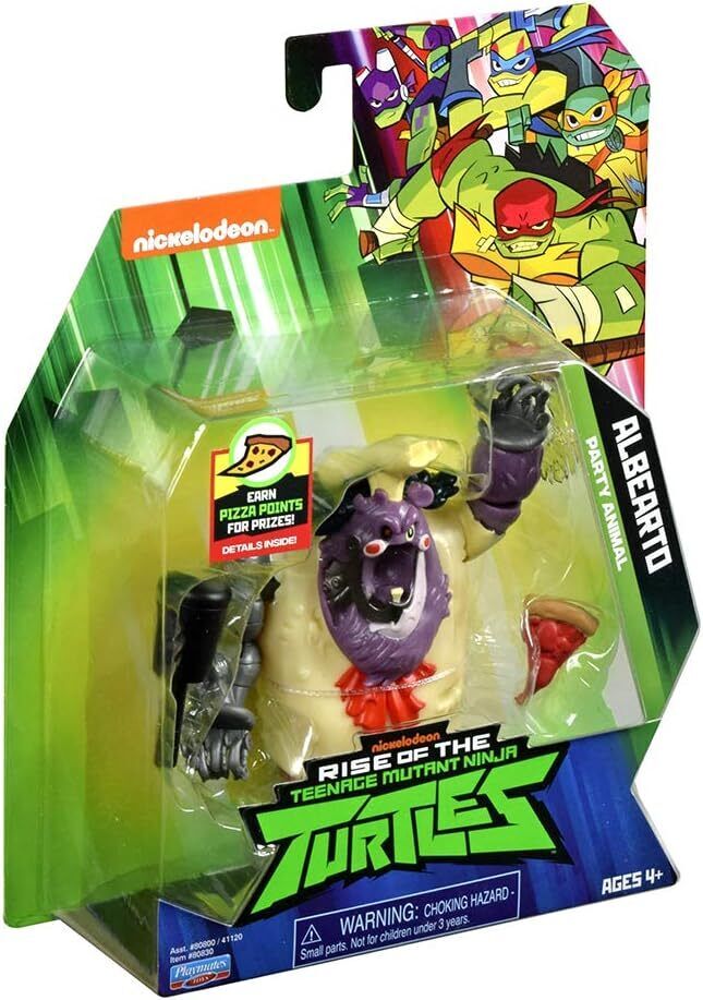 Nickelodeon Rise of The Teenage Mutant Ninja Turtles Albearto Party Animal Action Figure