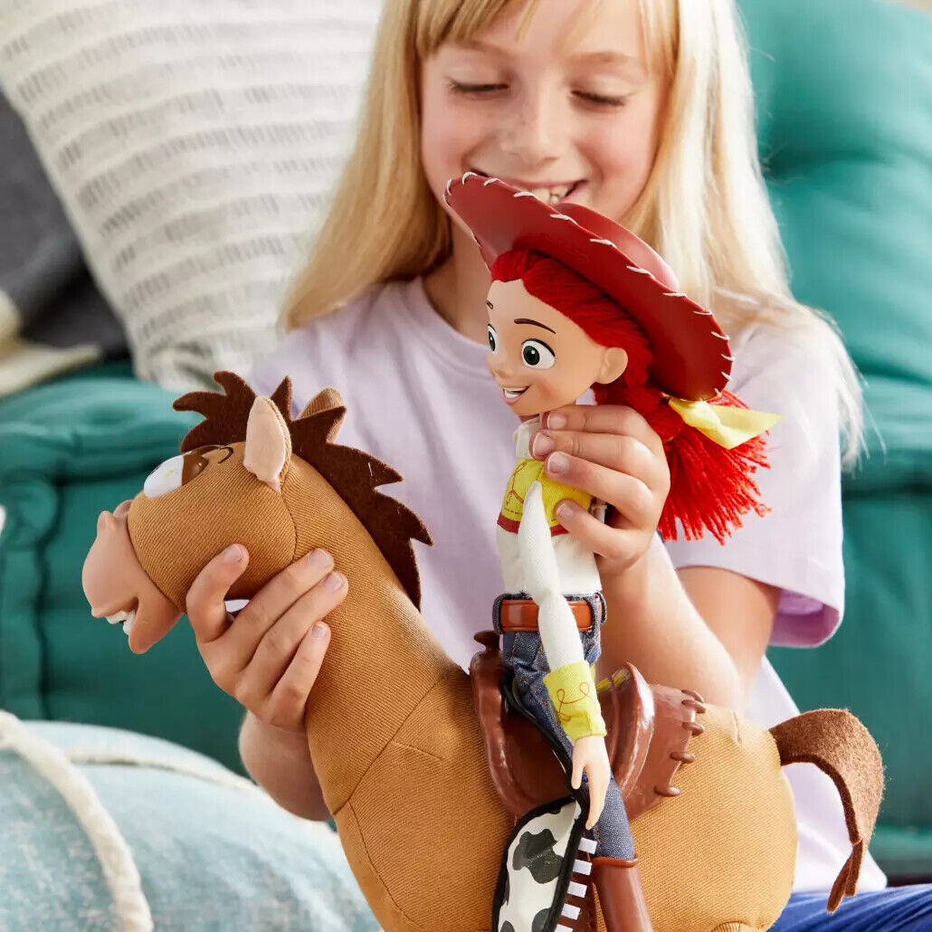 Disney Pixar Toy Story Interactive Talking Jessie & Talking Buzz Lightyear Action Figures