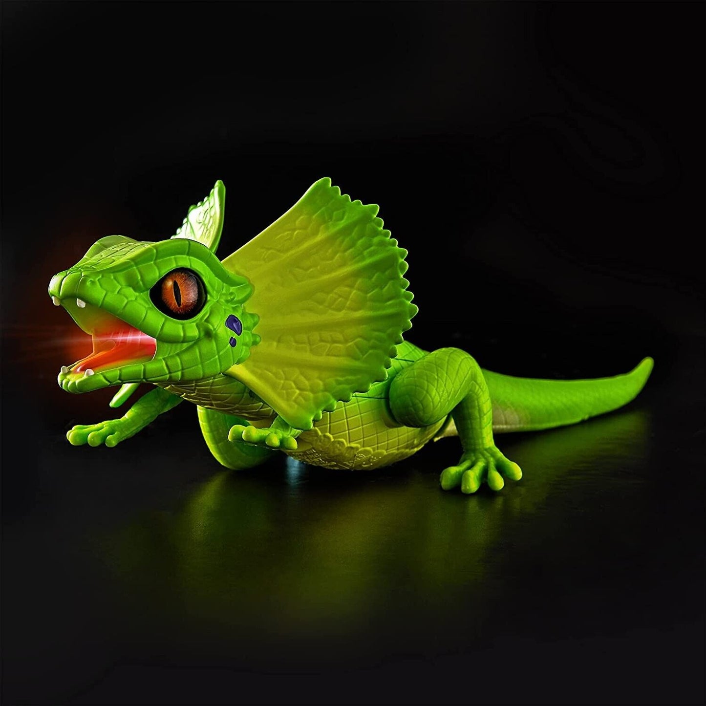 Zuru Robo Alive Light-Up Frill Neck Lizard Assorted 10 cm