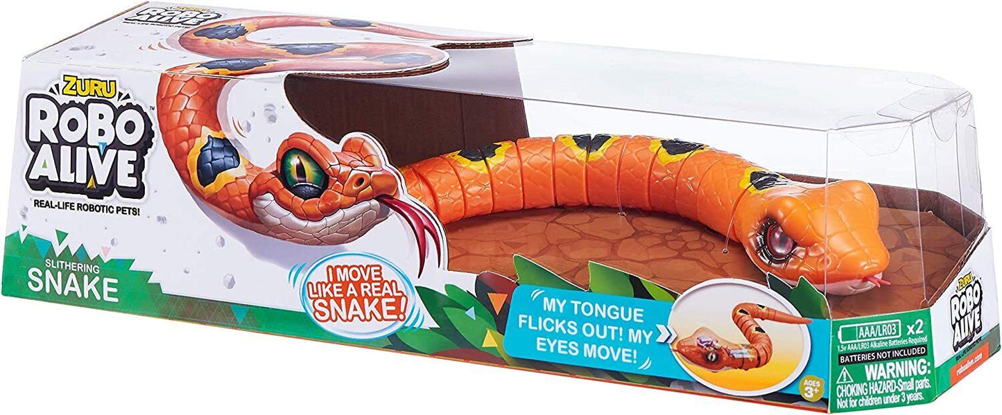 ZURU Robo Alive Slithering Snake Battery-Powered Robotic Toy