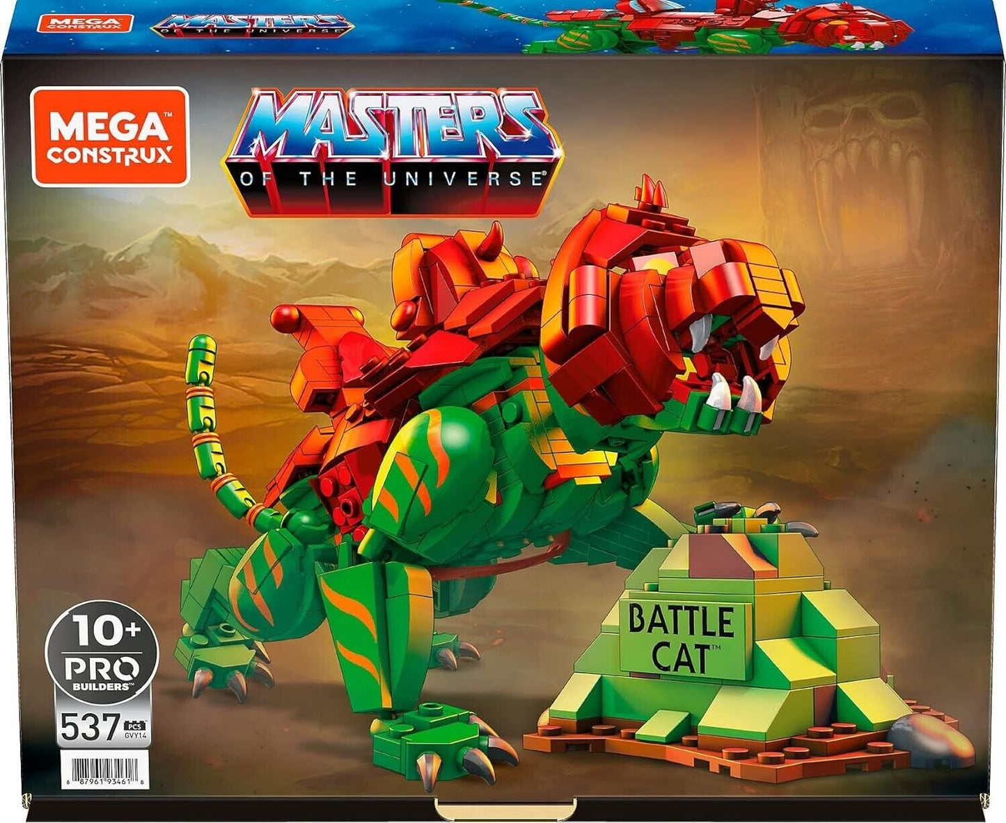 Mega Construx Masters of the Universe Battle Cat 537 PCS 10+