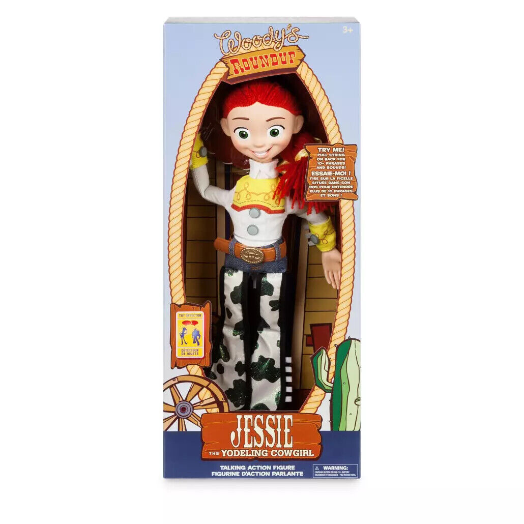 Disney Pixar Toy Story Interactive Talking Jessie & Talking Buzz Lightyear Action Figures