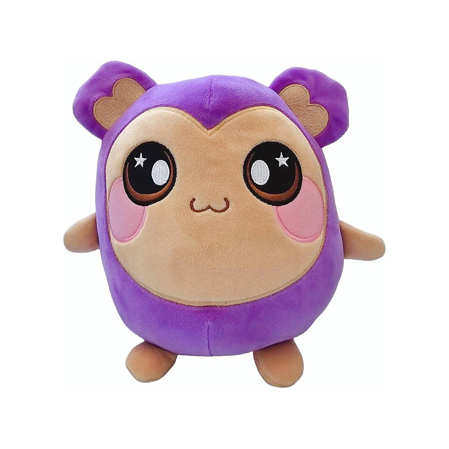 Squeezamals Plush Purple Monkey 9