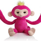 Fingerlings HUGS - Bella (Pink) Monkey Advanced Interactive Plush Baby Pet