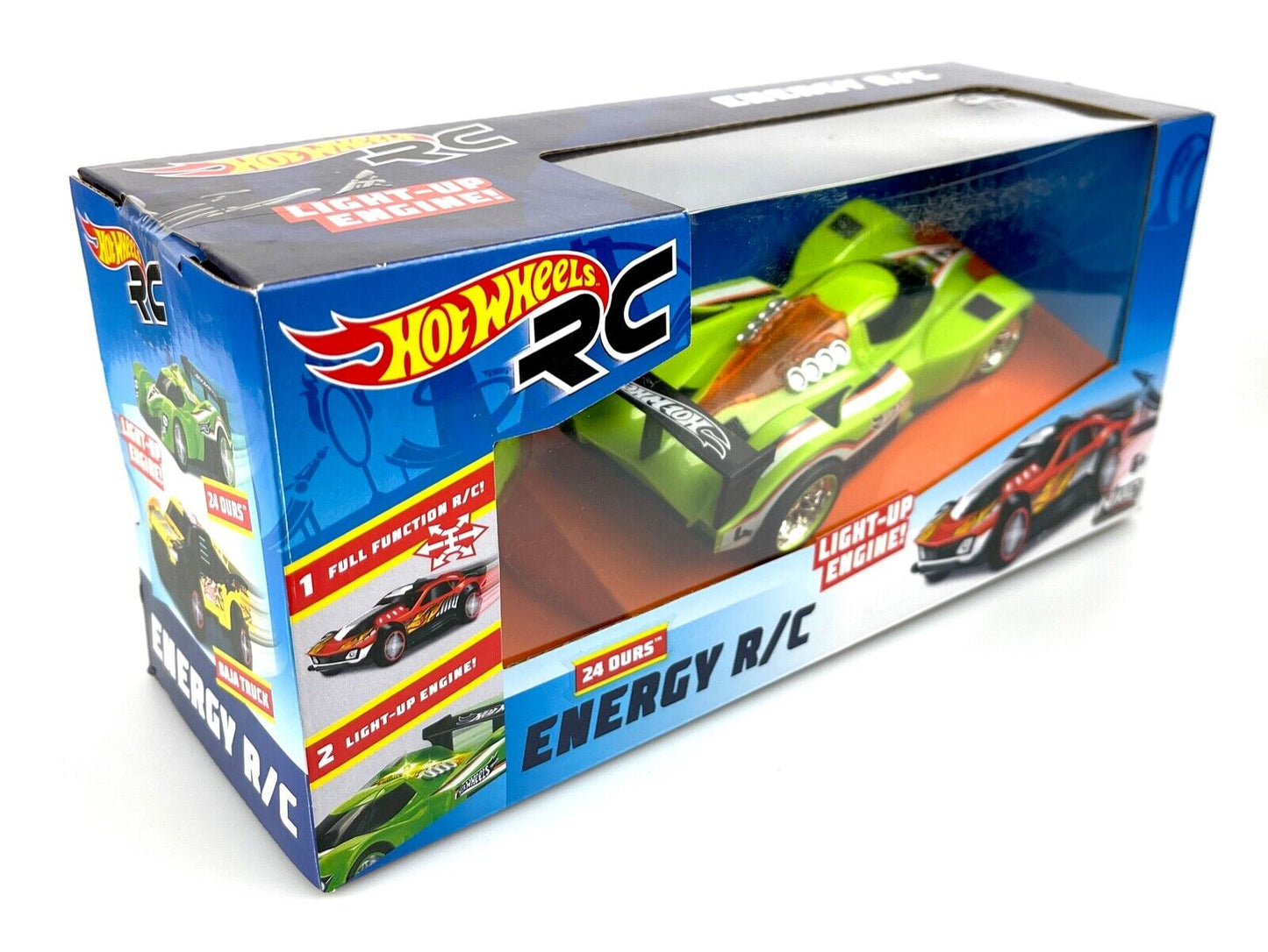 Nikko Hot Wheels Energy R/C Racing Cars - 24 Ours
