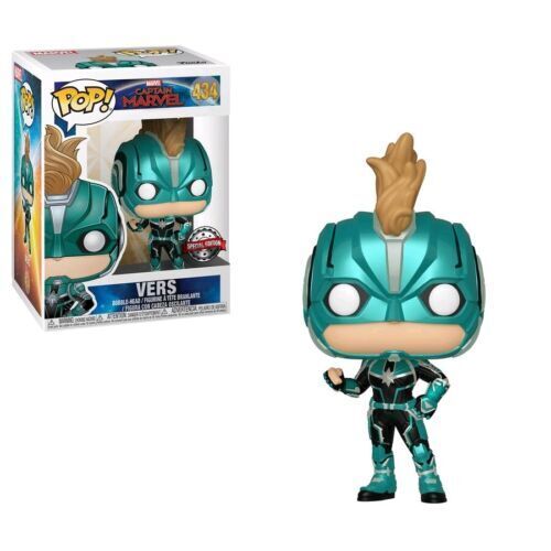 Funko POP! Captain Marvel Vinyl Bobble-Head Figure Vers #434