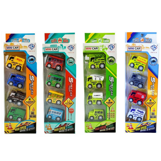 Mini Cars Super Car Team Collection 3+