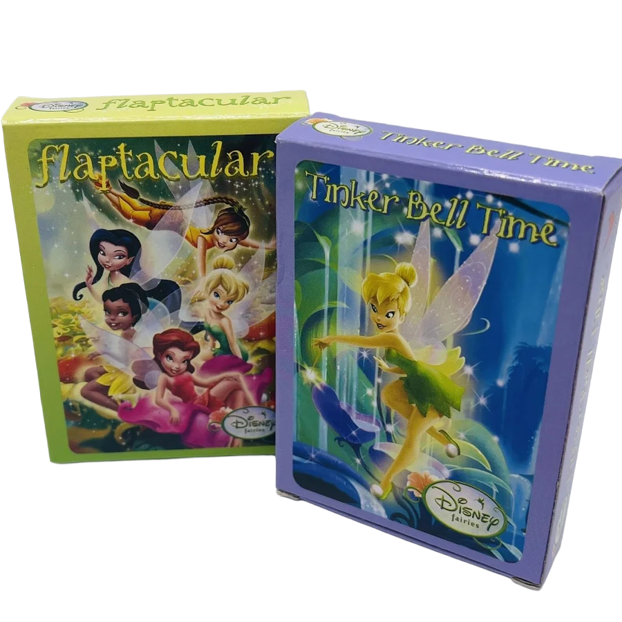 Disney Kids Card Game 3-Pack Set: Fairies, Princess, Cars (Ages 3+)
