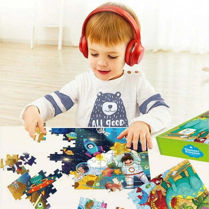 180pcs Children Jigsaw Puzzle for Kids - Space Exploration