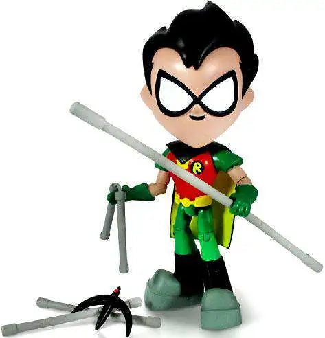 Jazware Teen Titan Go Robin Karate Chop Action Figure