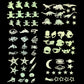 Reusable Self-Adhesive Glow-in-the-Dark Kids Room Wall Decor - Universal, Star, Planet, Dinosaur, Bear and Ocean Fish