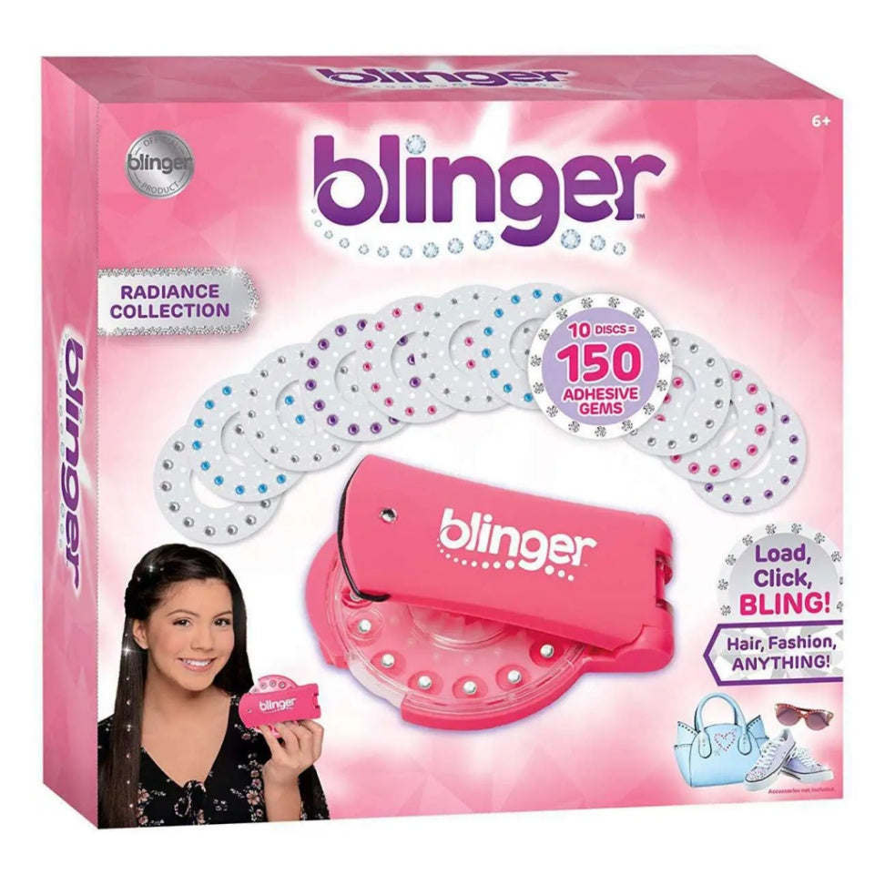 Blinger Diamond Collection Glam Styling Tool - Load, Click, Bling! Hair, Fashion, Anything!