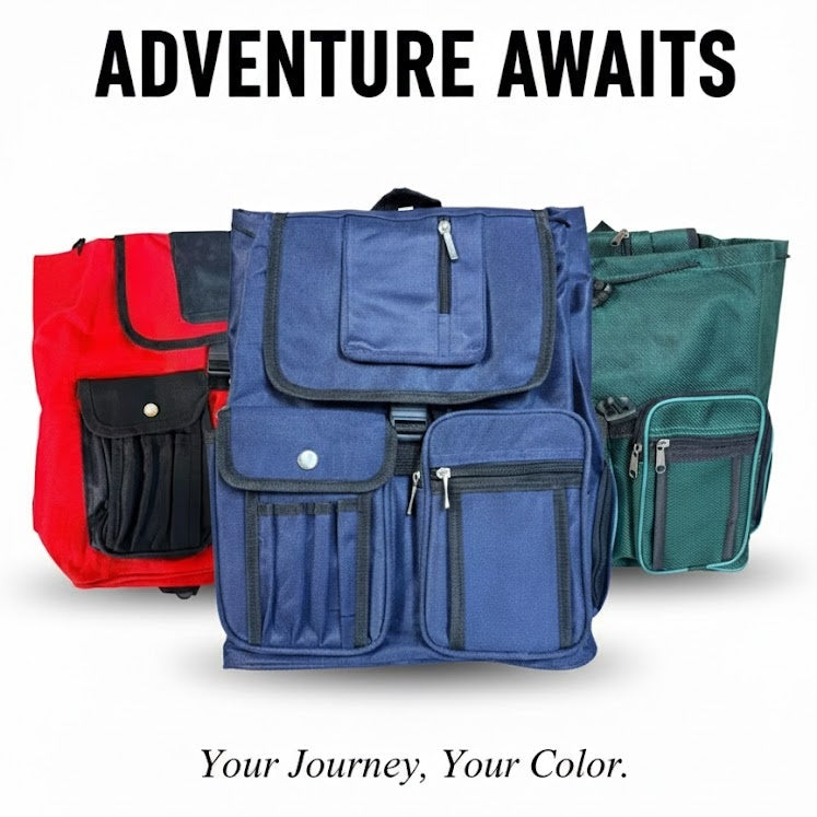 CLEARANCE - Modern Tactical Commuter Backpack - Multi-Pocket Tech Bag for Work, Travel & Daily Use