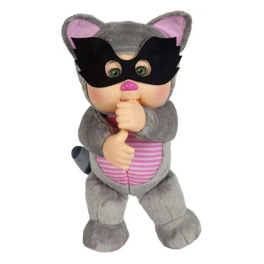 Cabbage Patch Kids Cuties, 9 Inches Forest Friend Rusty Raccoon