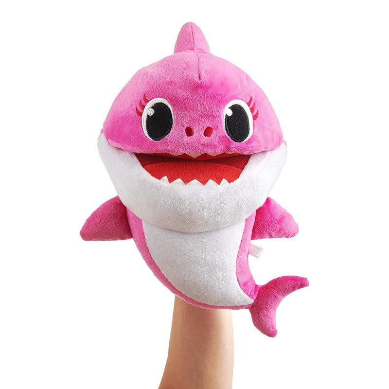 12" Pink Fong Baby Shark Song Puppets with Tempo Control Pink - Clearance