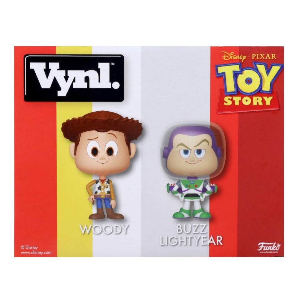 Funko Disney Pixar Toy Story Woody + Buzz Lightyear Vynl Action Figure