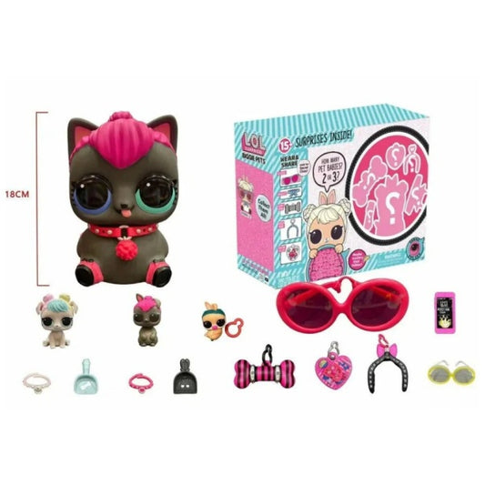 L.O.L. Surprise Biggie Pets Spicy Kitty Coin Bank w 15+ Surprises