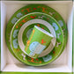 Jungle Safari 3-Piece Kids Dinnerware Set – Melamine Plate, Bowl & Tumbler Cup Set for Toddlers and Children