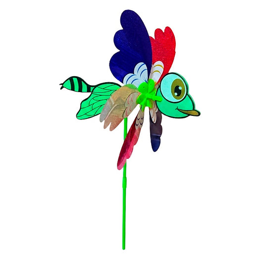 Colorful Cartoon Dragonfly Windmill Spinner Toy