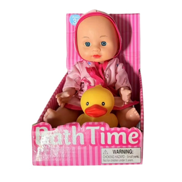 Make Every Bath a Splash! Bath Time Baby Doll Playset