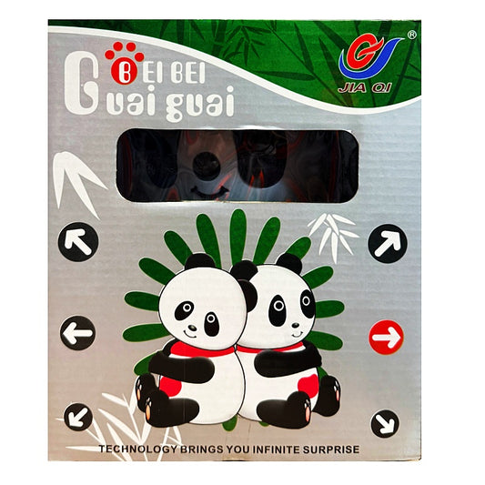 Musical Rolling Panda Toy with Wheels, Interactive Toddler Toy