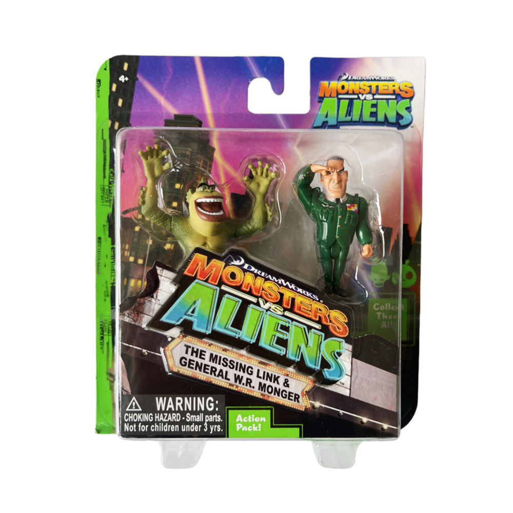 DreamWorks Monsters Vs Aliens Action Figures