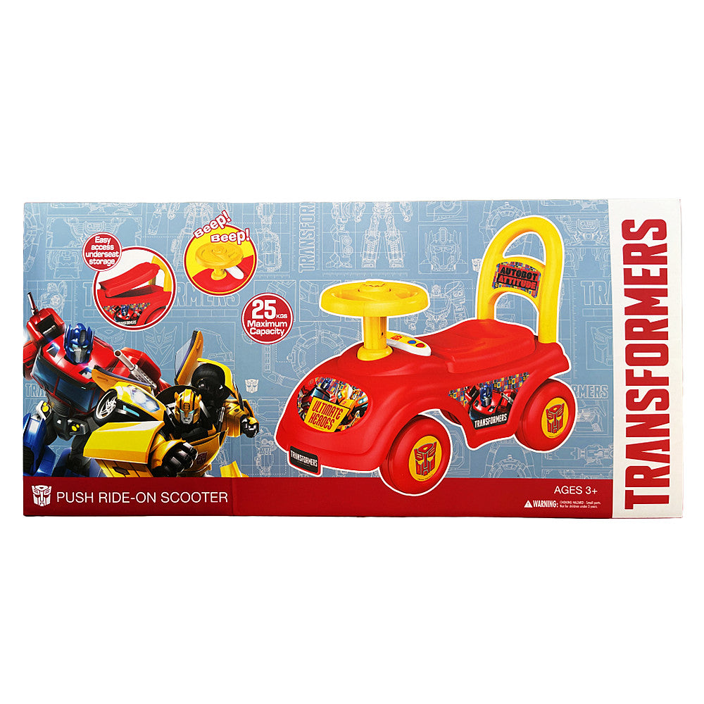 Hasbro Transformers Push Ride On Scooter Tek Toys hasbro-transformers-push-ride-on-scooter-tek-toys