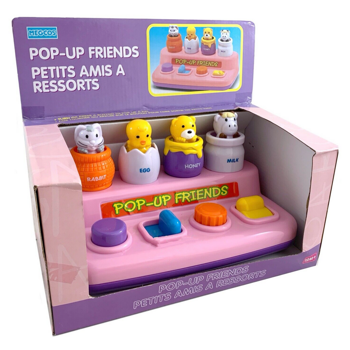 Megcos Megcos Pop-Up Friends Petits Amis A Ressorts – Tek Toys