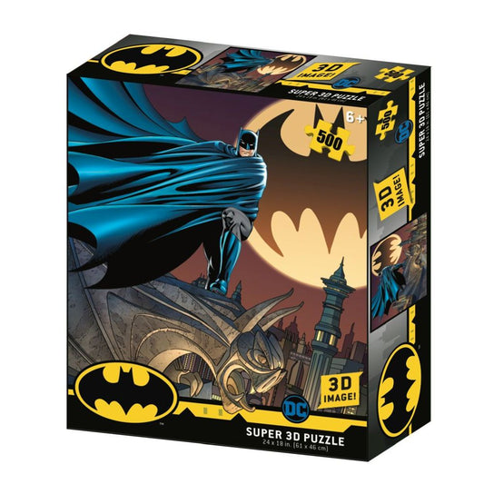 Prime 3D DC Comics Batman Bat Puzzle 500 Piece