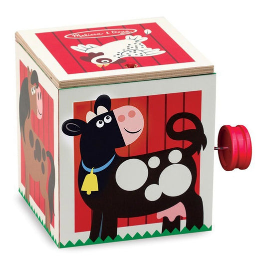 Melissa & Doug Wooden Jack in the Box