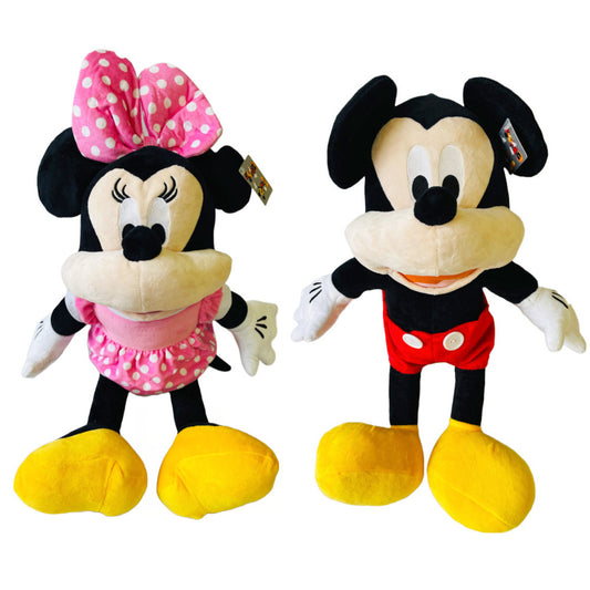 Large 25" Disney Junior Mickey & Minnie Mouse Soft Plush