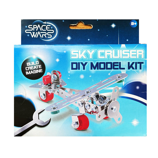 71PCS Space Wars Sky Cruiser DIY Model Kit