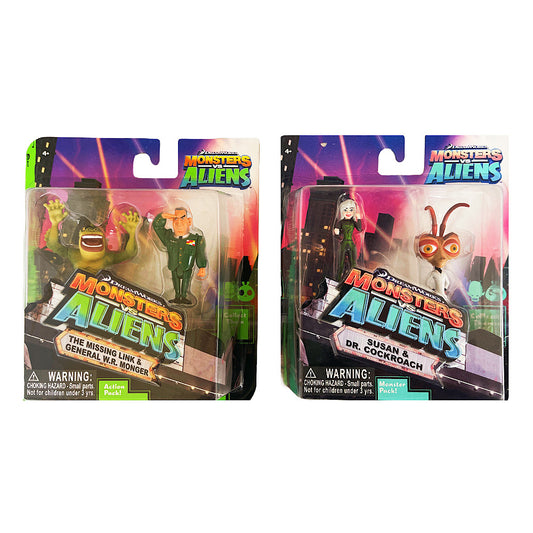 DreamWorks Monsters Vs Aliens Action Figures