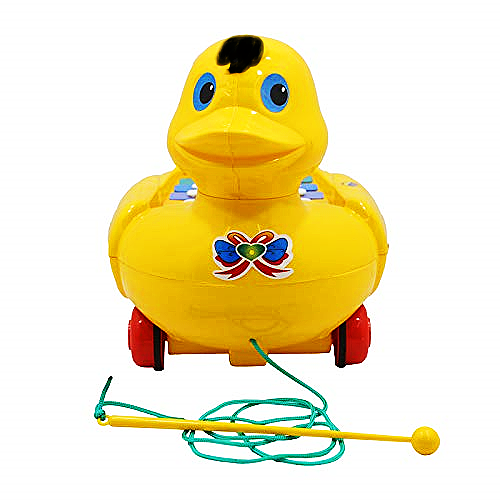 Music Maker Pull Along Duck Toy Xylophone Musical Duck Toy