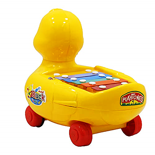 Music Maker Pull Along Duck Toy Xylophone Musical Duck Toy