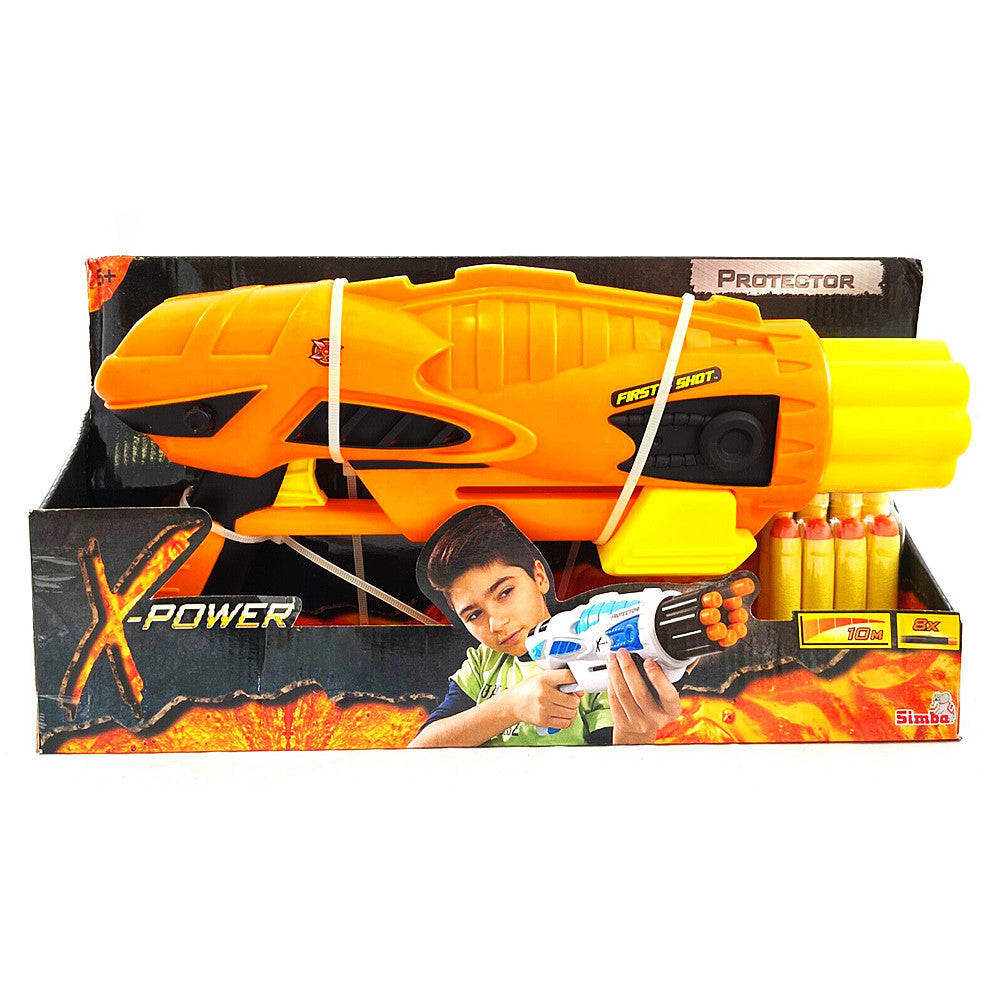 X-power Protector Dart Gun with 8 Darts Toy