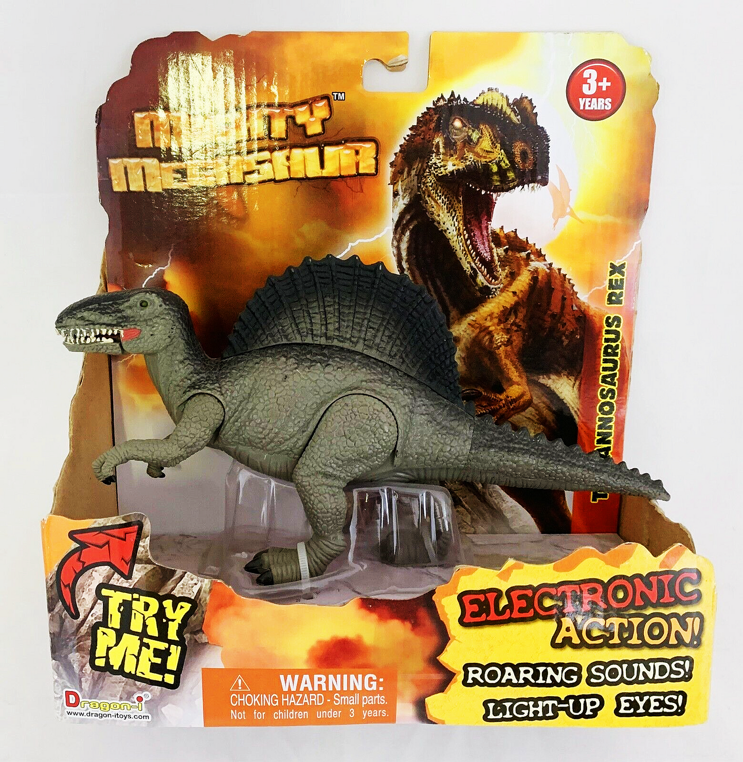 Mighty Megasaur Electronic Action Dinosaur Roaring Sound Light-up Eye