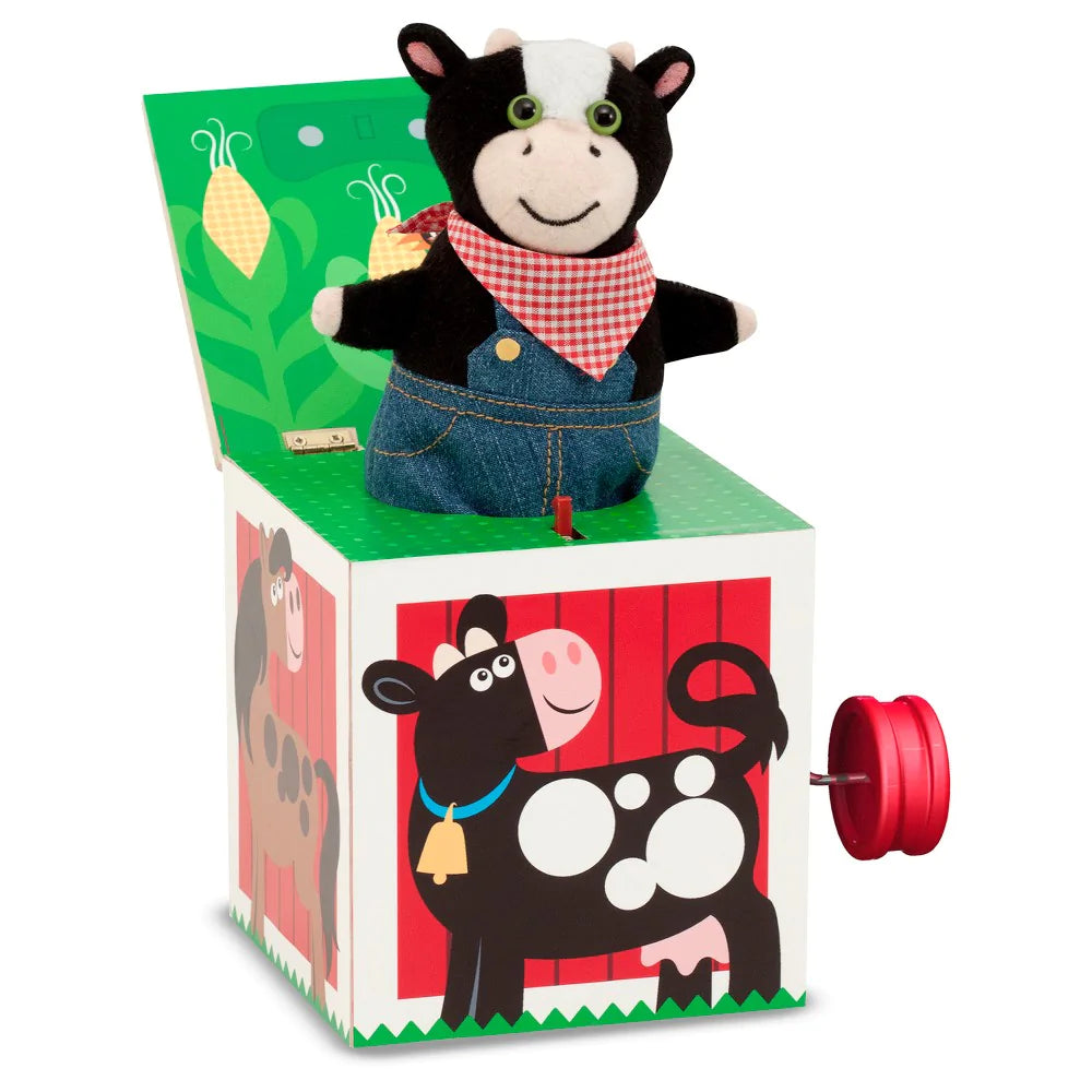 Melissa & Doug Wooden Jack in the Box