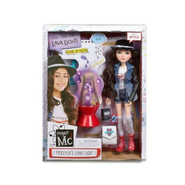 Project Mc2 Doll with Experiment McKeyla's Lava Light